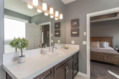 9 Bowman Circle, Sylvan Lake, AB - Indoor Photo Showing Bathroom