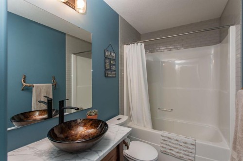 9 Bowman Circle, Sylvan Lake, AB - Indoor Photo Showing Bathroom