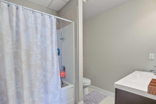 6520 58 Avenue, Innisfail, AB - Indoor Photo Showing Bathroom