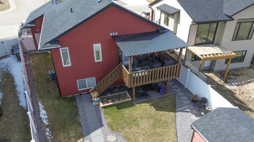 6520 58 Avenue, Innisfail, AB - Outdoor With Deck Patio Veranda With Exterior