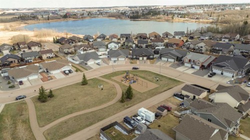 6520 58 Avenue, Innisfail, AB - Outdoor With Body Of Water With View