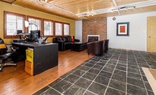 27 Wallace Close, Red Deer, AB - Indoor Photo Showing Office