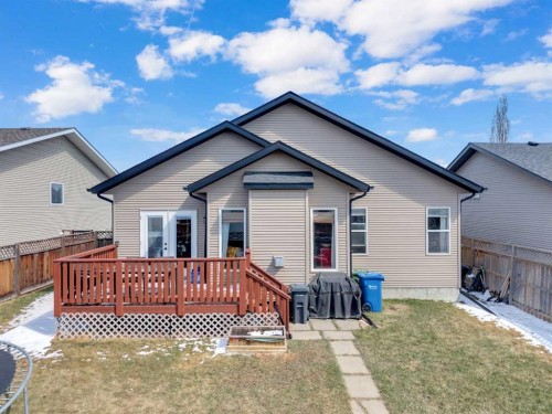 22 Jenner Crescent, Red Deer, AB - Outdoor With Deck Patio Veranda With Exterior