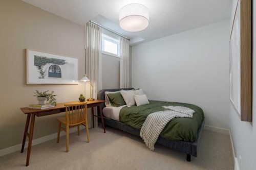 194 Drystone Way Nw, Calgary, AB - Indoor Photo Showing Bedroom