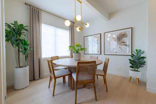 194 Drystone Way Nw, Calgary, AB - Indoor Photo Showing Dining Room