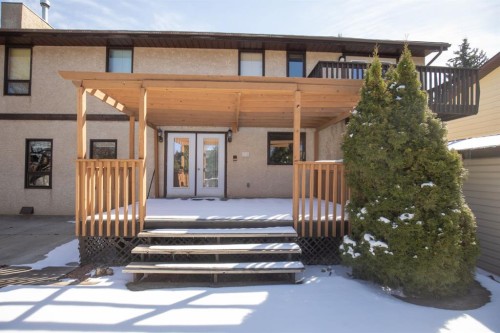 36 Muldrew Crescent, Red Deer, AB - Outdoor With Deck Patio Veranda With Exterior