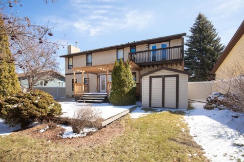 36 Muldrew Crescent, Red Deer, AB - Outdoor With Balcony