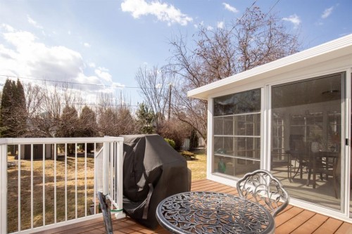 3510 43A Avenue, Red Deer, AB - Outdoor With Deck Patio Veranda With Exterior