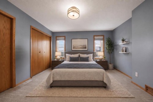 138 Duncan Crescent, Red Deer, AB - Indoor Photo Showing Bedroom