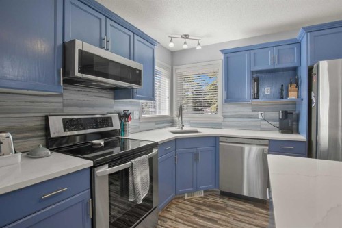 42 Riviera Drive, Lacombe, AB - Indoor Photo Showing Kitchen