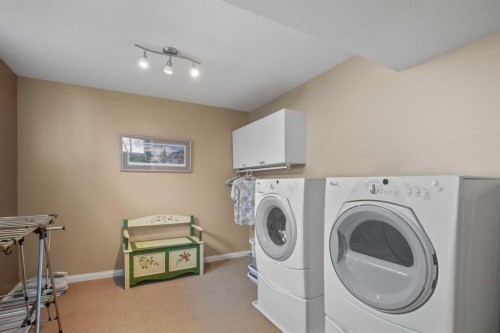 42 Riviera Drive, Lacombe, AB - Indoor Photo Showing Laundry Room