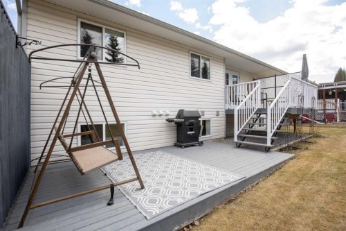 42 Riviera Drive, Lacombe, AB - Outdoor With Deck Patio Veranda With Exterior