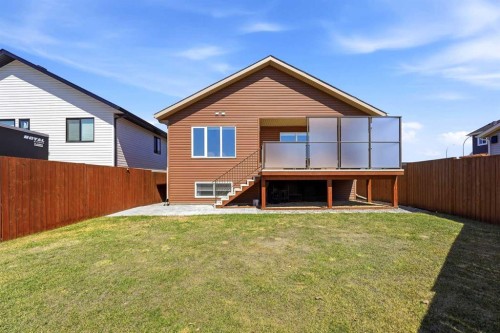 11 Aura Drive, Blackfalds, AB - Outdoor With Deck Patio Veranda