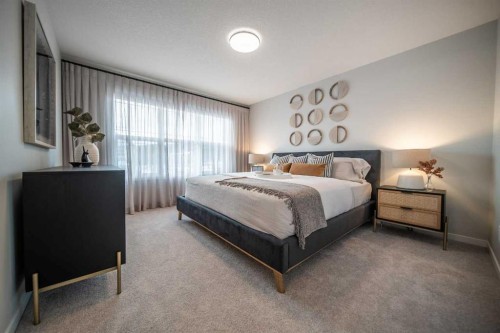 54 Creekview Avenue, Calgary, AB - Indoor Photo Showing Bedroom