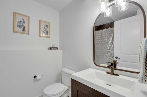 60 Vanson Close, Red Deer, AB - Indoor Photo Showing Bathroom