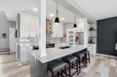 4625 48 Street, Sylvan Lake, AB  - Indoor Photo Showing Kitchen With Upgraded Kitchen 