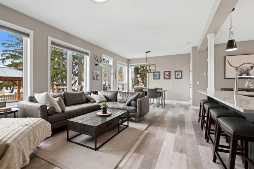 4625 48 Street, Sylvan Lake, AB - Indoor Photo Showing Living Room