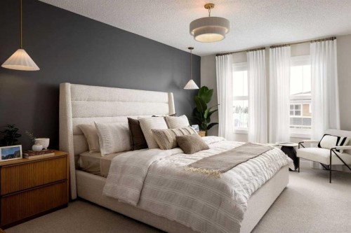 297 Creekside Drive Sw, Calgary, AB - Indoor Photo Showing Bedroom