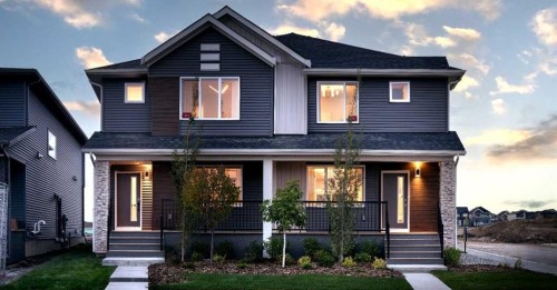 297 Creekside Drive Sw, Calgary, AB - Outdoor With Facade