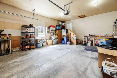 75 Langford Crescent, Red Deer, AB - Indoor Photo Showing Garage