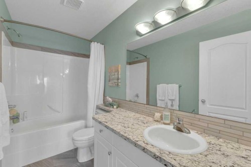 190 Asmundsen Avenue, Red Deer, AB - Indoor Photo Showing Bathroom
