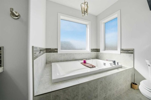 113 Coachman Way, Blackfalds, AB - Indoor Photo Showing Bathroom