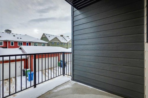 505-135 Mahogany Parade Se, Calgary, AB - Outdoor With Balcony With Exterior
