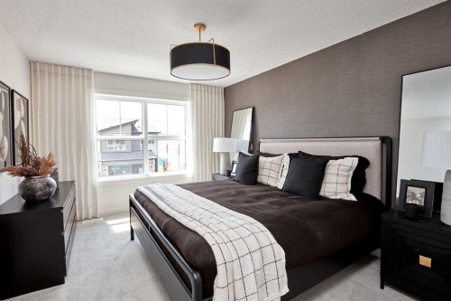 76 Emberside Grove, Cochrane, AB - Indoor Photo Showing Bedroom