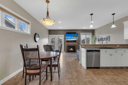 18 Shaw Close, Red Deer, AB - Indoor With Fireplace