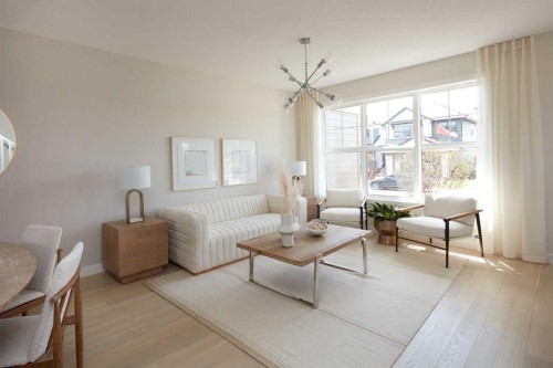 80 Emberside Grove, Cochrane, AB - Indoor Photo Showing Living Room