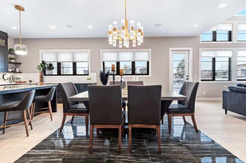 57 Larratt Close, Red Deer, AB - Indoor Photo Showing Dining Room