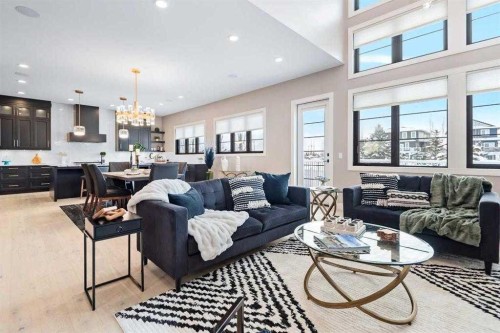 57 Larratt Close, Red Deer, AB - Indoor Photo Showing Living Room