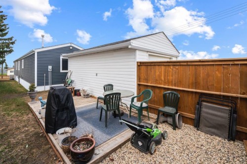 16 Main Street, Edberg, AB - Outdoor With Deck Patio Veranda With Exterior