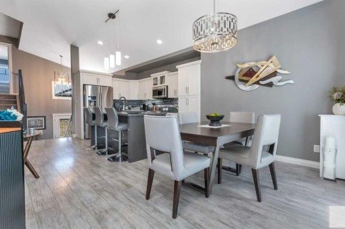 11 Craig Road, Sylvan Lake, AB - Indoor Photo Showing Dining Room