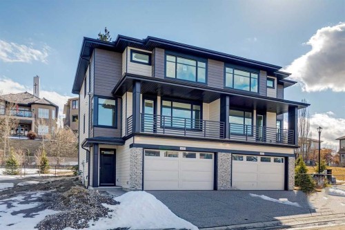 413 Shawnee Terrace Sw, Calgary, AB - Outdoor With Balcony With Facade
