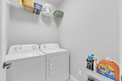 31 Vanson Close, Sylvan Lake, AB - Indoor Photo Showing Laundry Room