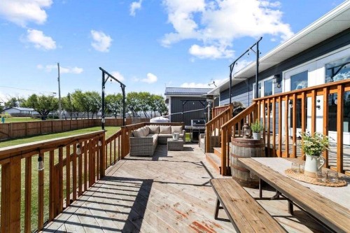 5007 52 Street, Amisk, AB - Outdoor With Deck Patio Veranda With Exterior