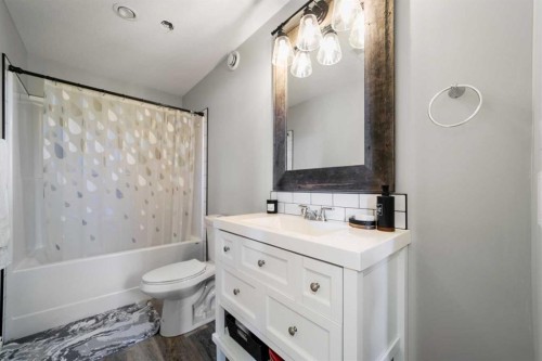 5007 52 Street, Amisk, AB - Indoor Photo Showing Bathroom