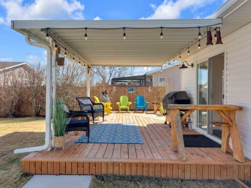 4702 57 Ave, Rimbey, AB - Outdoor With Deck Patio Veranda With Exterior