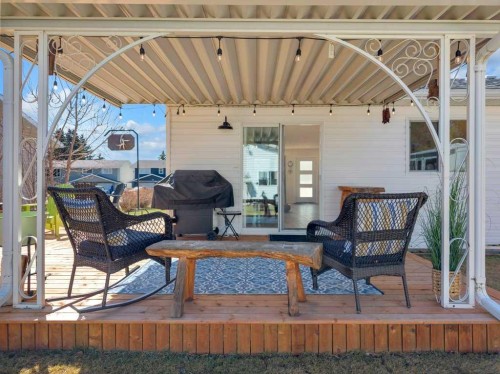 4702 57 Ave, Rimbey, AB - Outdoor With Deck Patio Veranda With Exterior