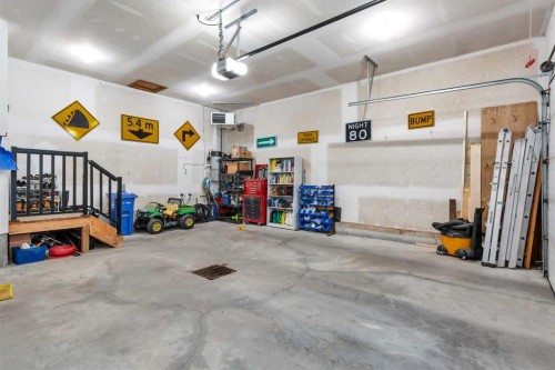34 Lund Close, Red Deer, AB - Indoor Photo Showing Garage