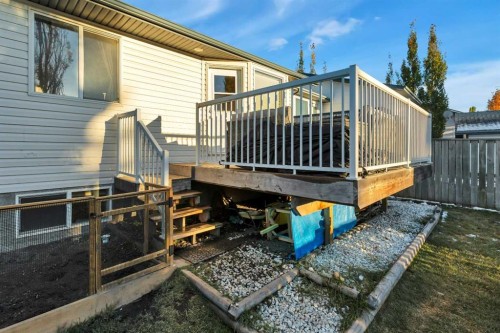 34 Lund Close, Red Deer, AB - Outdoor With Deck Patio Veranda With Exterior
