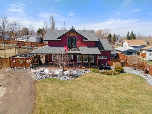 117 James Street, Bittern Lake, AB - Outdoor With Deck Patio Veranda