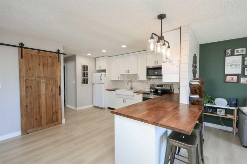 251 Overdown Drive, Red Deer, AB - Indoor Photo Showing Kitchen
