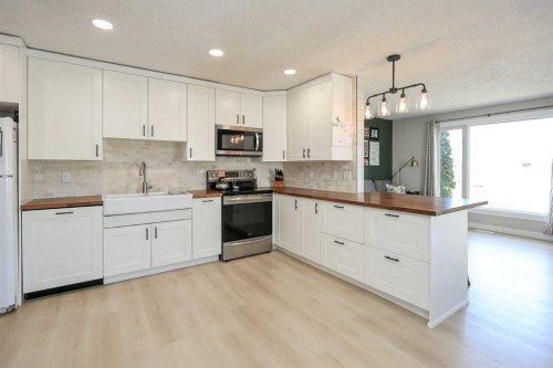 251 Overdown Drive, Red Deer, AB - Indoor Photo Showing Kitchen