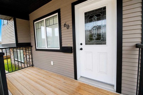 60 Vickers Close, Red Deer, AB - Outdoor With Deck Patio Veranda With Exterior