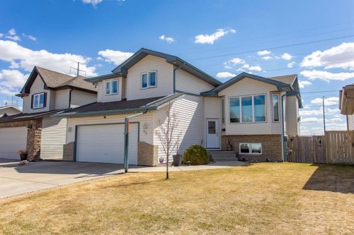 46 Lagrange Crescent, Red Deer, AB - Outdoor With Facade