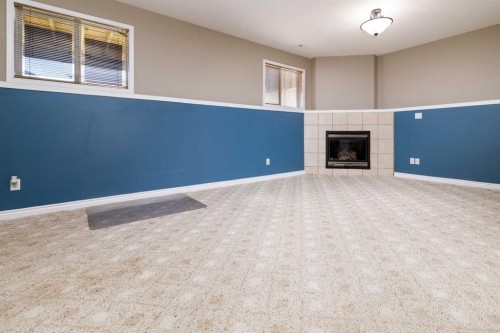 43 Webster Drive, Red Deer, AB - Indoor With Fireplace
