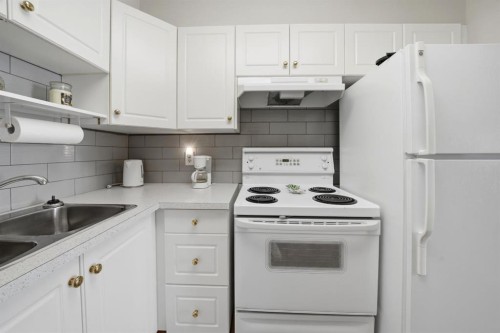 330-56 Carroll Crescent, Red Deer, AB - Indoor Photo Showing Kitchen