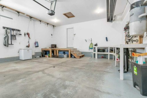 27 Ramage Crescent, Red Deer, AB - Indoor Photo Showing Garage